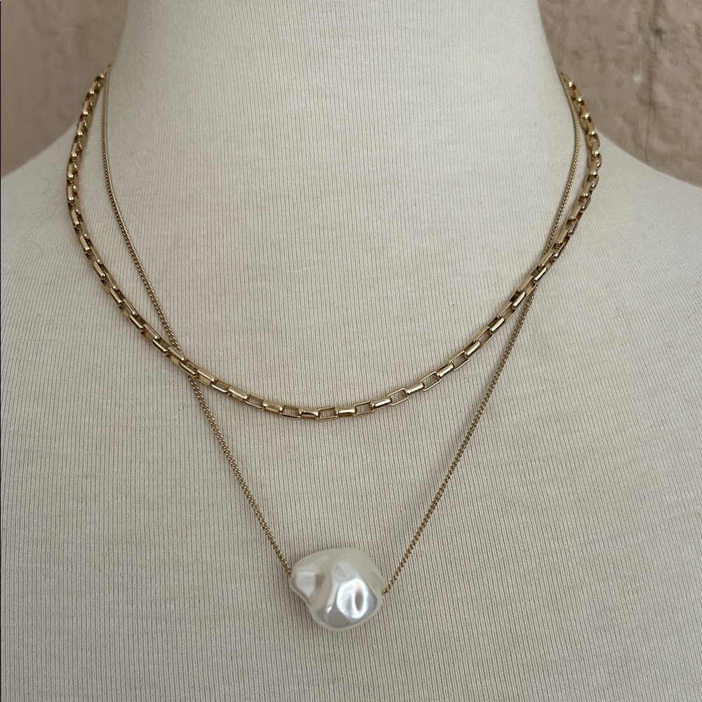 Freshwater Pearl Double Necklace